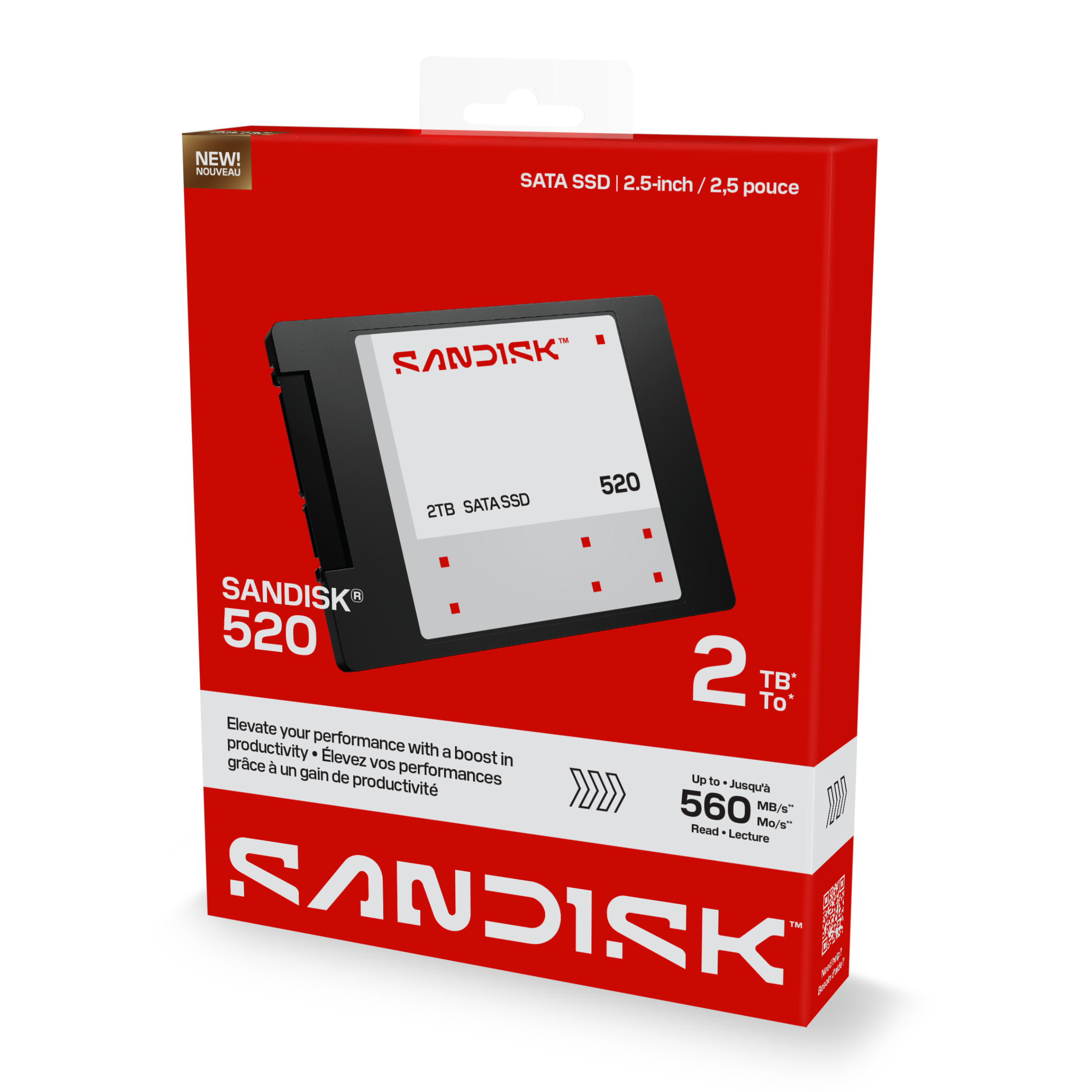 SANDISK® 520 SATA Internal SSD (500GB/ 1TB/ 2TB)-Data Storage-futuromic